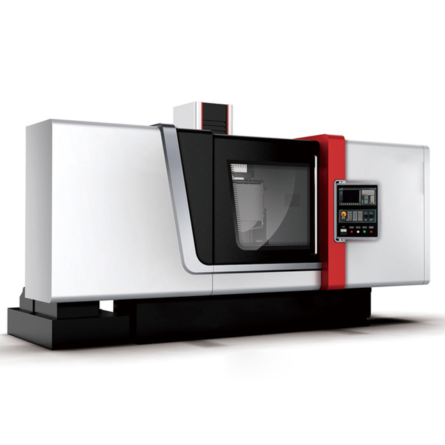 Máquina de moer de superfície CNC de coluna de cinco eixos