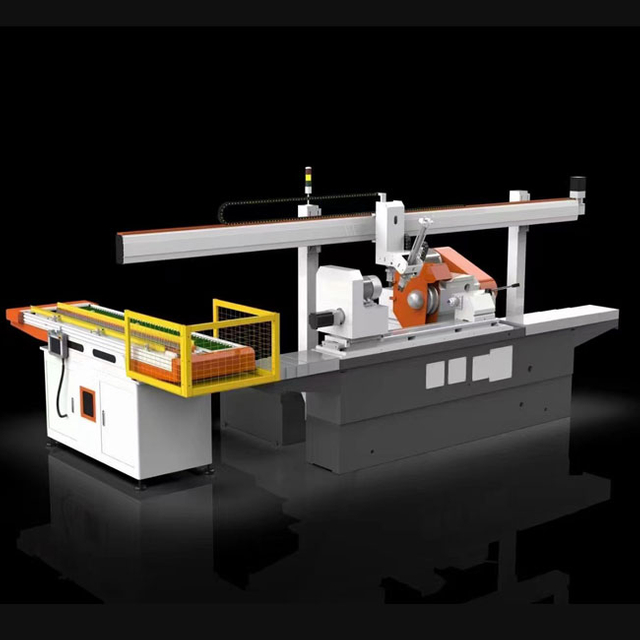 Alimentador de máquinas -metralhadoras CNC com sistema de carregamento e descarregamento