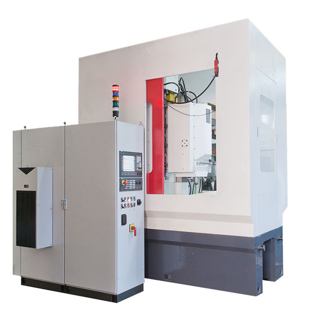 Máquina de modelador de modelagem de engrenagem CNC com 8 eixos e 5 ligações